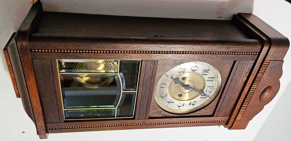 Ceas de perete cu pendula Gustav Becker Silesia P38