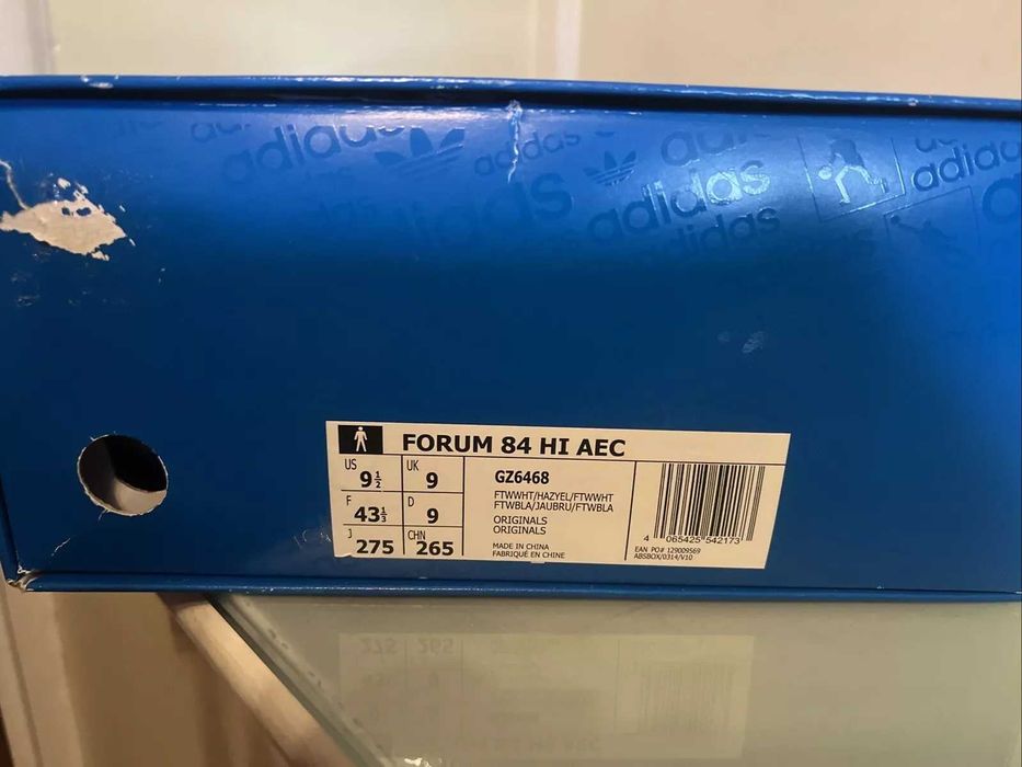 ADIDAS FORUM 84 HIGH HI ACE - GZ6468 чисто нови 43.5