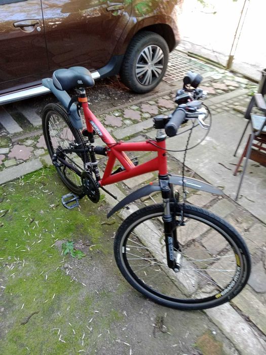Vand bicicleta custom, full suspension