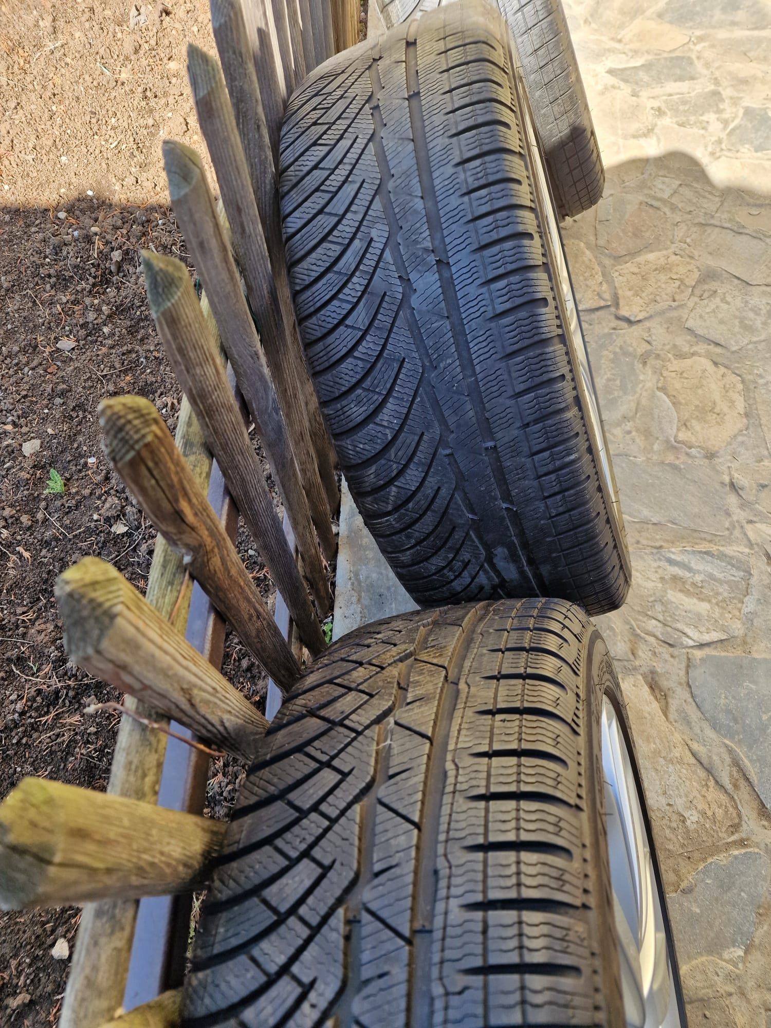 R19/235/45 Michelin, set Anvelope M+S, impecabile, ca noi