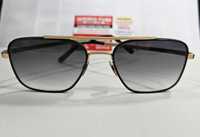 Viu Титаниеви слънчеви очила Pioneer T15220 Ръчна изработка Япония