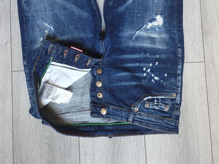 Blugi DSQUARED2 (Made in Italy) - Marime 48 (Talie 85 cm)