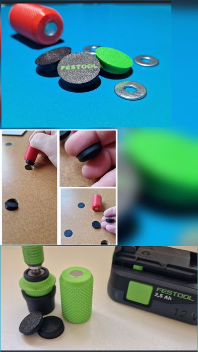 3D PRINT - FESTOOL MFT dopuri plugs + Accesorii atelier, BOSCH, MAKITA