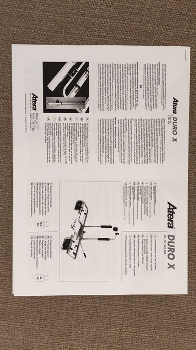 велобагажник за теглич Atera