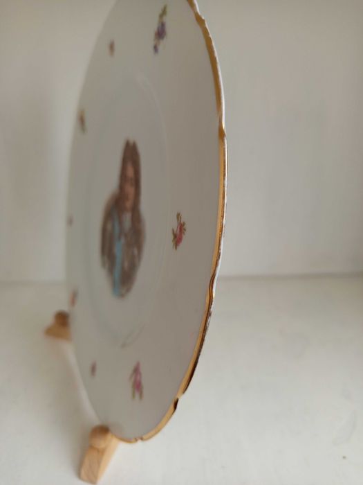 Порцелан чиния Meissen колекционерска Philippe d' Orleans