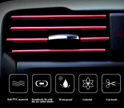 Декоративна лента за интериор духалки на автомобил