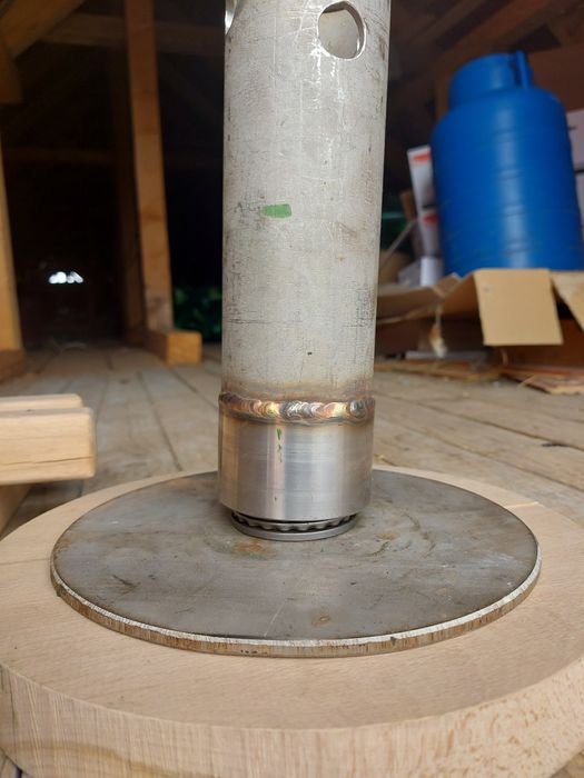 Teasc , presa struguri inox