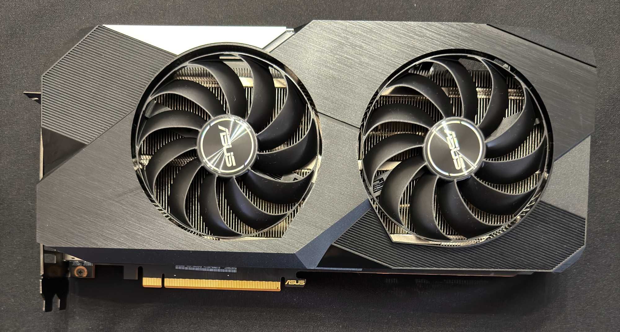 ТОП състояние Видео карта GPU ASUS Radeon RX 6700 XT Dual OC 12GB