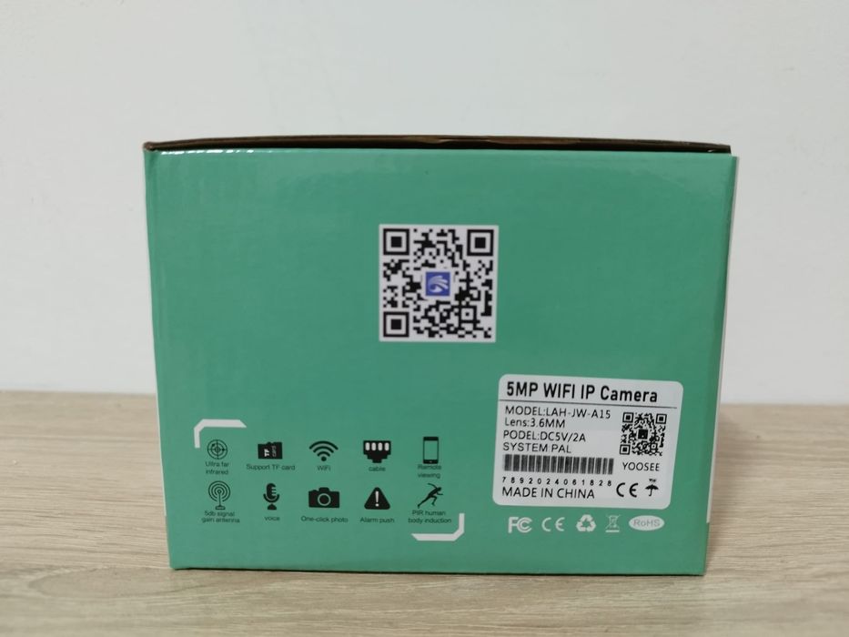 Set 2 Camere Supraveghere Exterior Wireless ,Rotative ,Wifi