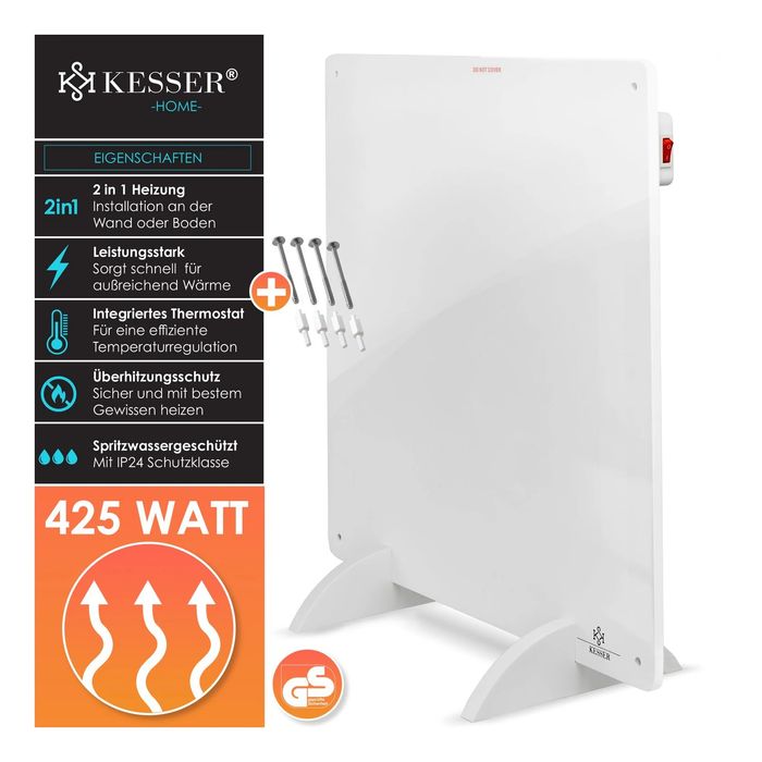 Инфрачервен керамичен нагревател KESSER: е-но ефективен и екологичен