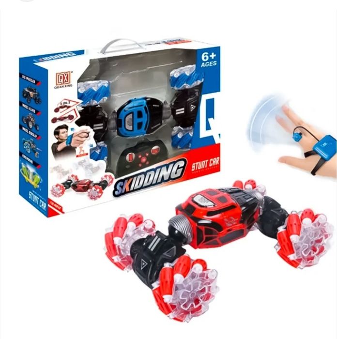 Машинка на пульте управления и управлении жестами трюковая машина