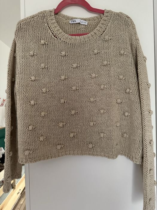 Pulover Zara S crosetat