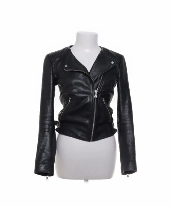 Кожено яке Massimo Dutti, Moncler, Peuterey XS/S