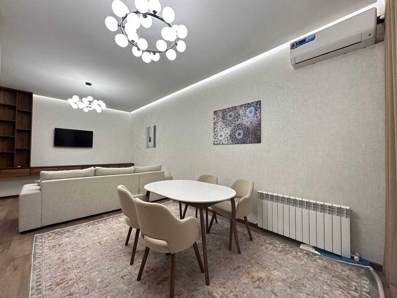 жк NRG OYBEK,2-комнатная,3/12,52 м²,евроремонт,меб/тех