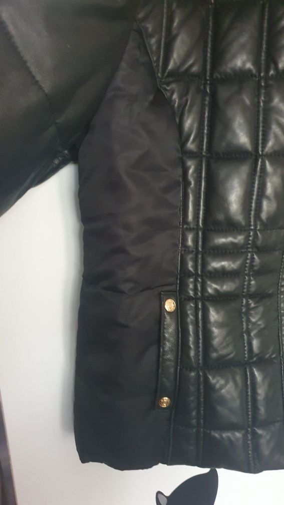 Baby phat , зимно яке естествена кожа