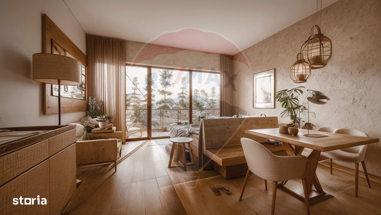 Studio premium -Poiana Ski Chalet,investiție smart în inima stațiunii