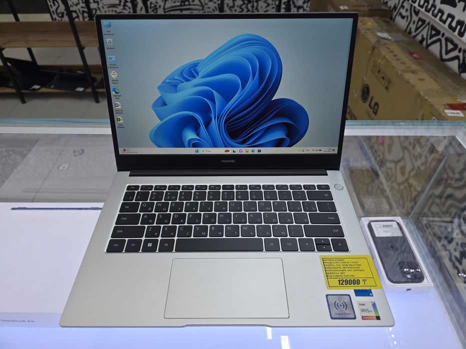 Ноутбук Huawei core i5 1155g7 озу 16gb ssd512gb рассрочка Реал ломбард