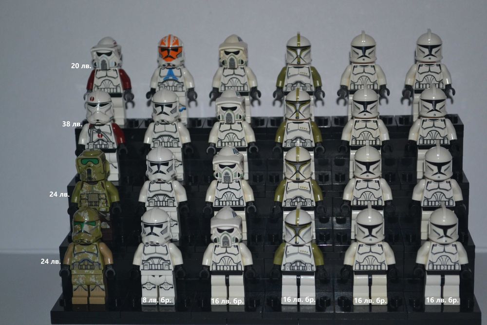 LEGO Star Wars минифигурки (4)