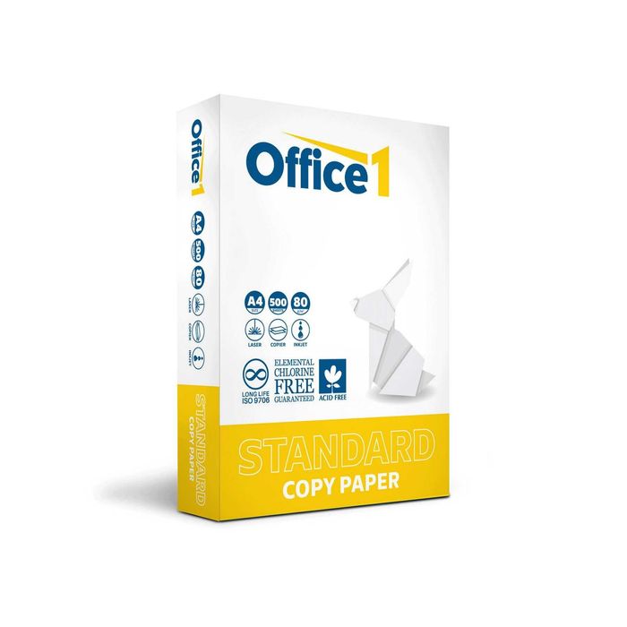 Office 1 Копирна хартия Standard, A4, 80 g/m2, 500 листа