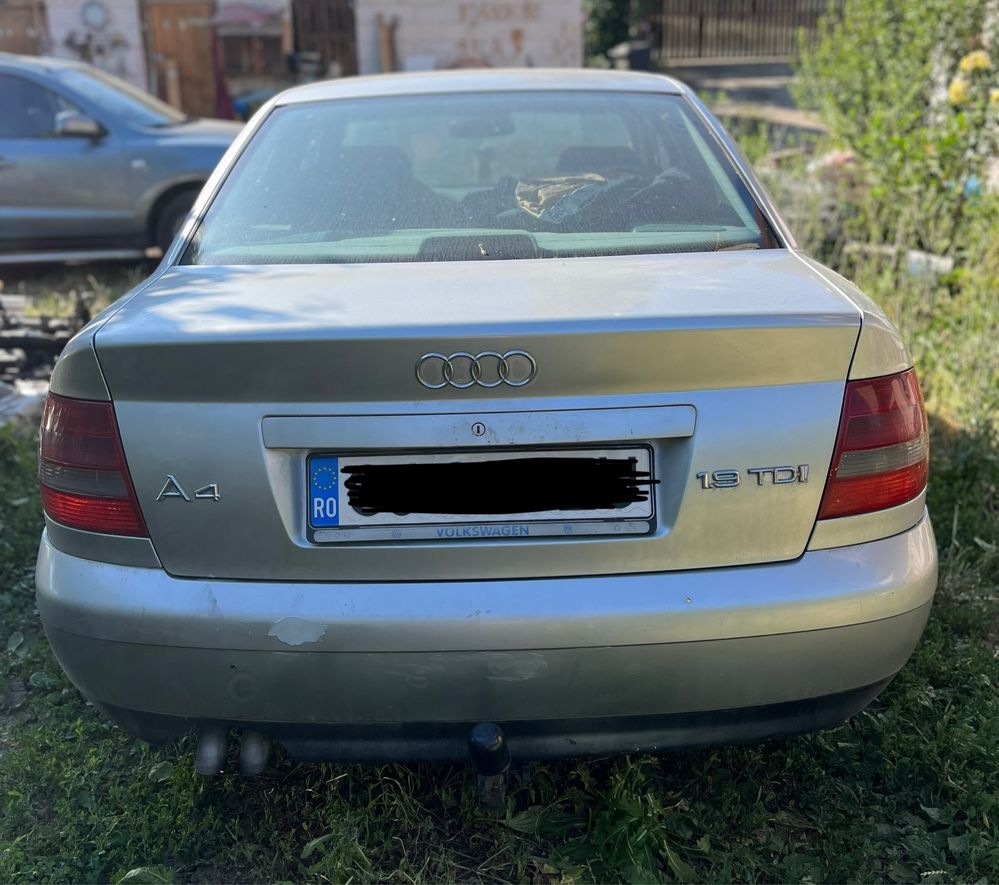 Audi A4 B5, 1.9 TDI, 2000, 365.452 km, încălzire scaune, jante aliaj