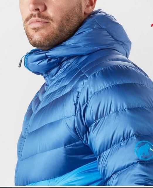 Geaca puf MAMMUT B Peak  800+ cuin, masura S originala, iarna, munte