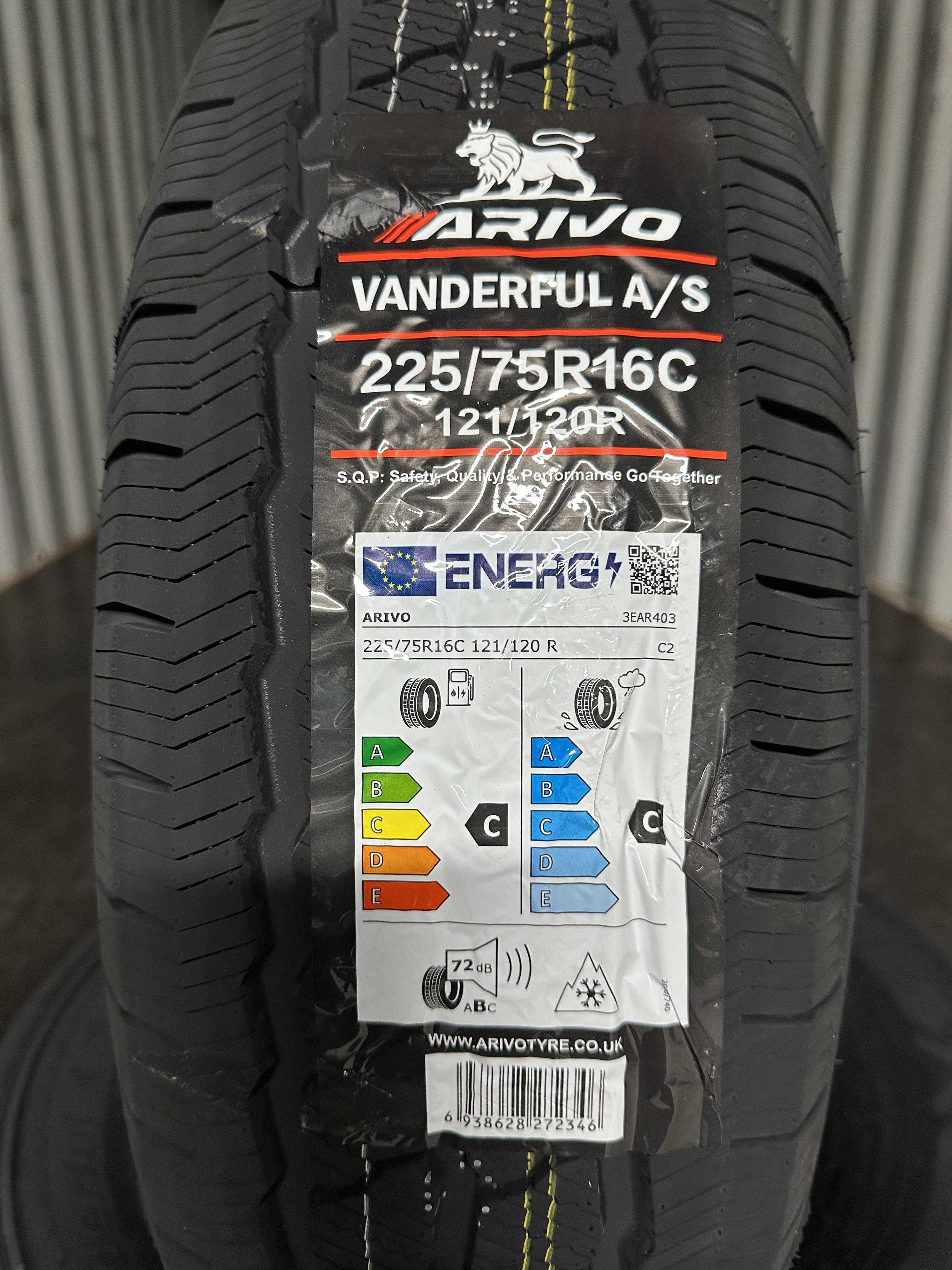 Нови Всесезонни Бусови Гуми Arivo Vanderful A/S 225/75R16C Нов Dot