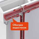 Особенности монтажа обогрева кровли и водостоков