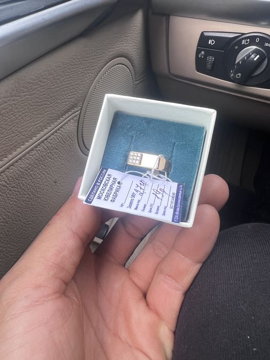 Мужской перстень р19 золотой