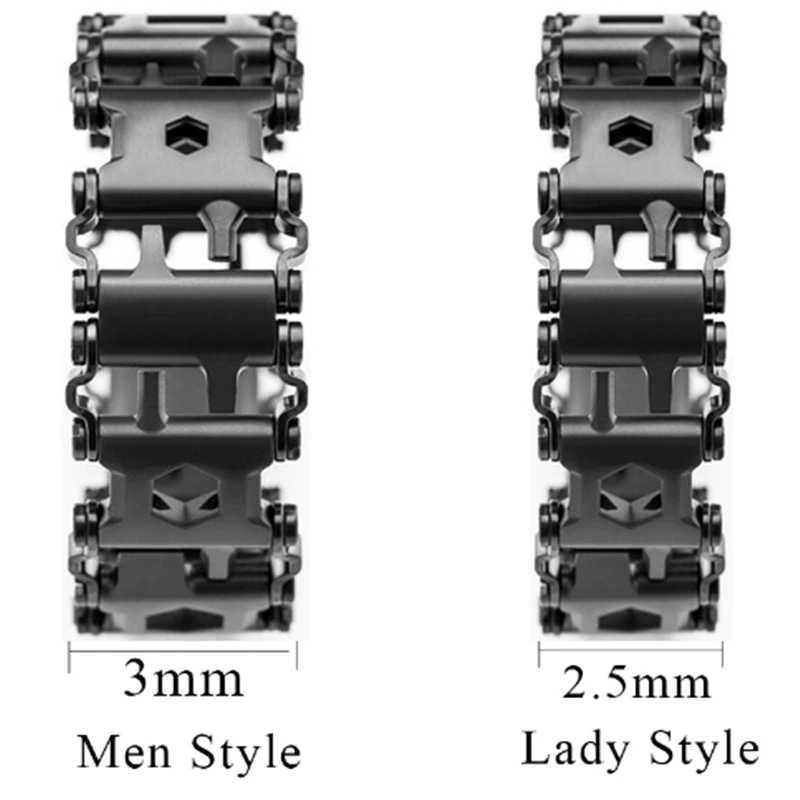 Гривна Leatherman "29 в 1"  3 см и 2.5 см И накрайници за часовник