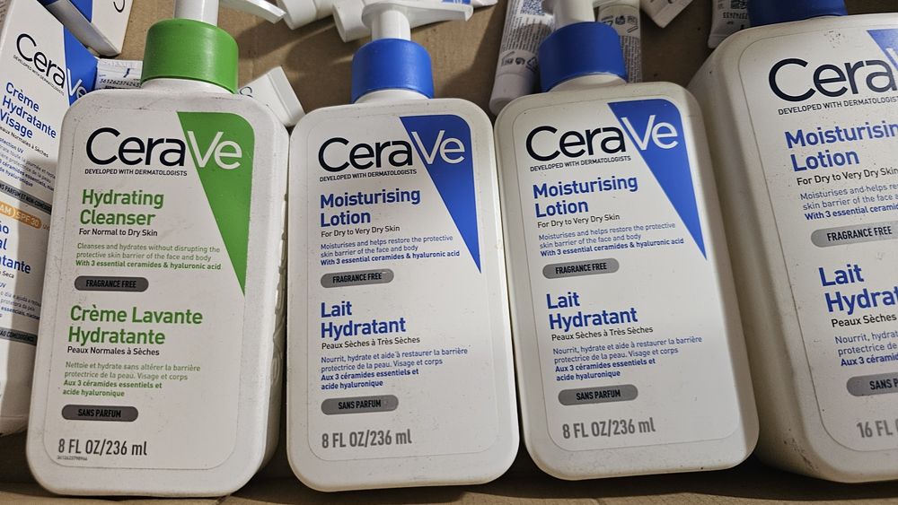 CeraVe хидратиращи кремове 20 броя