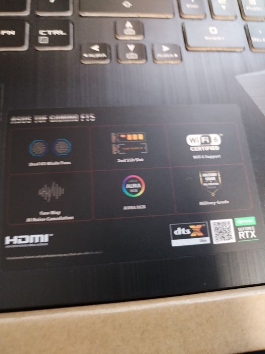 Laptop asus tuf f15