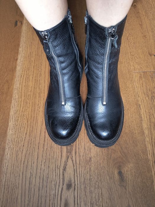 Ghete piele naturala Badura 40