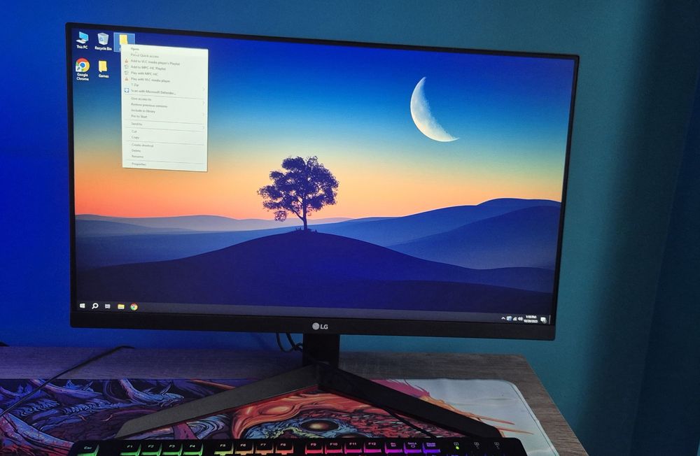 Monitor 23.8inch LG LED 24MP60G-B