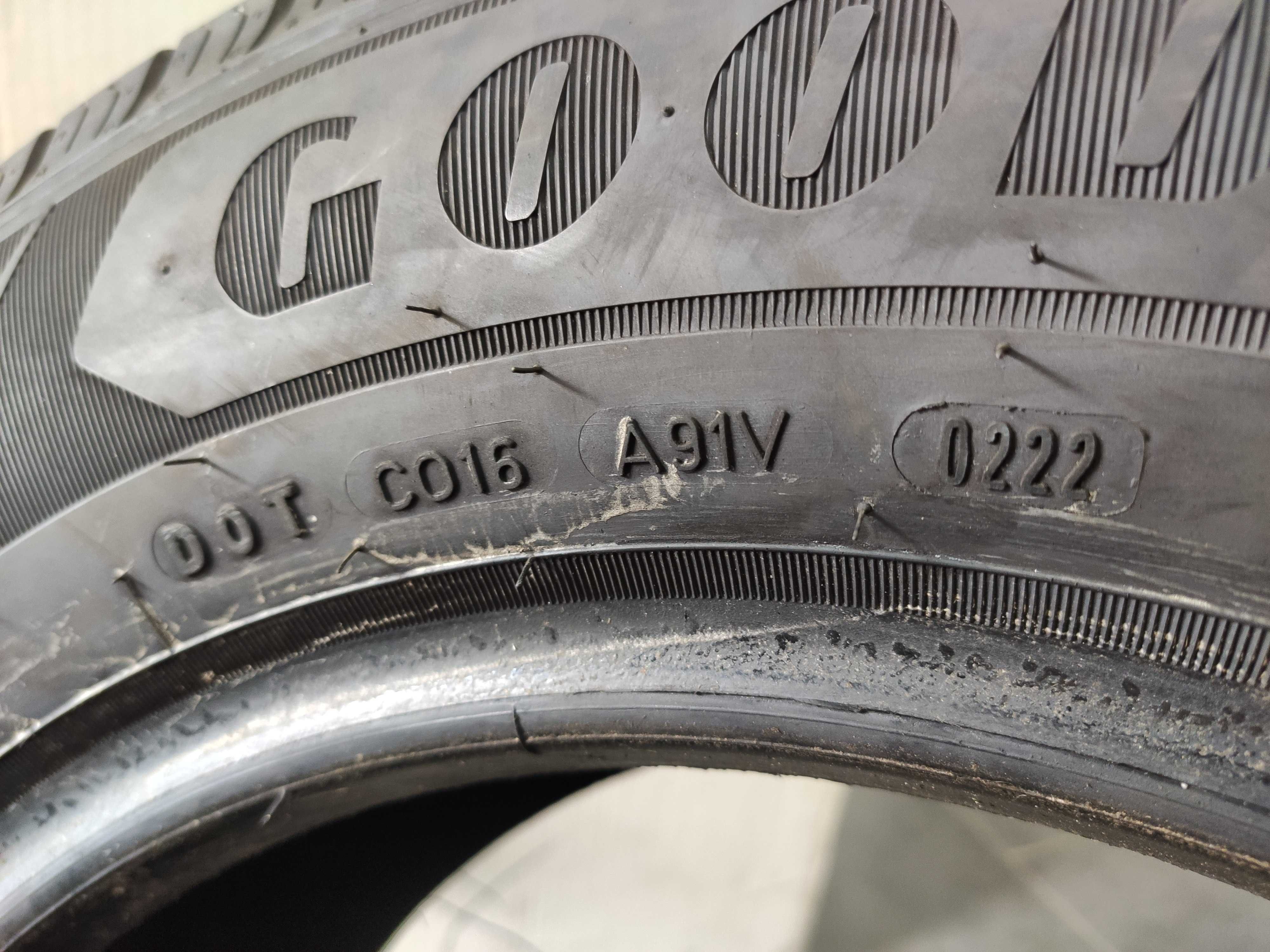 1бр Почти Нова Лятна Гума 215 65 15 С - Goodyear - DOT 2022