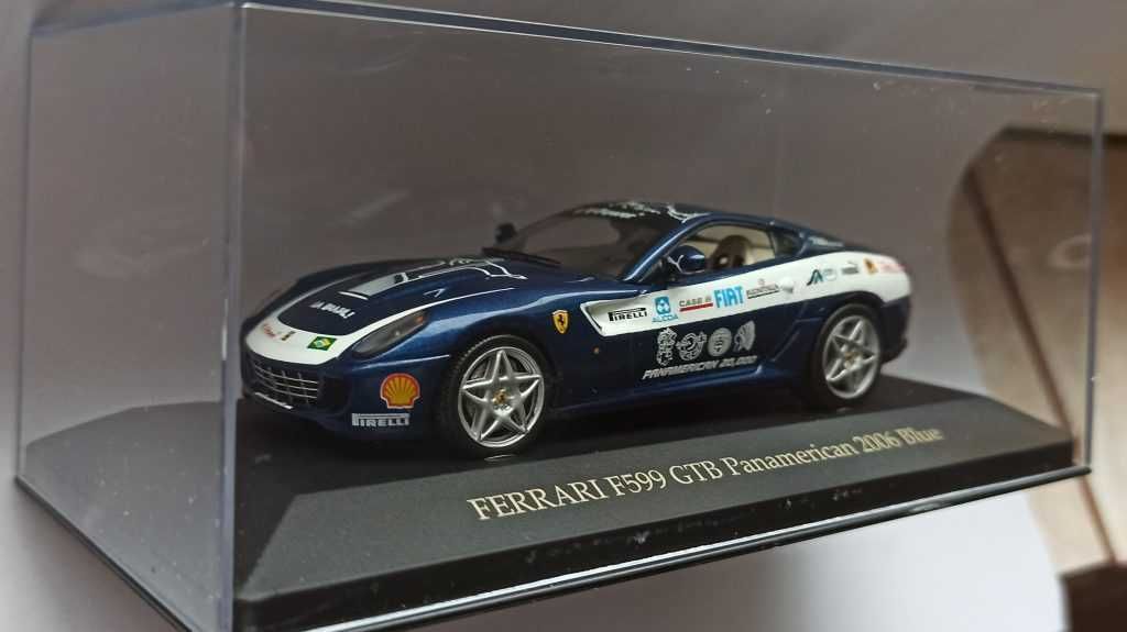 Macheta Ferrari F599 GTB Panamerican Blue 2006 - IXO Premium 1/43