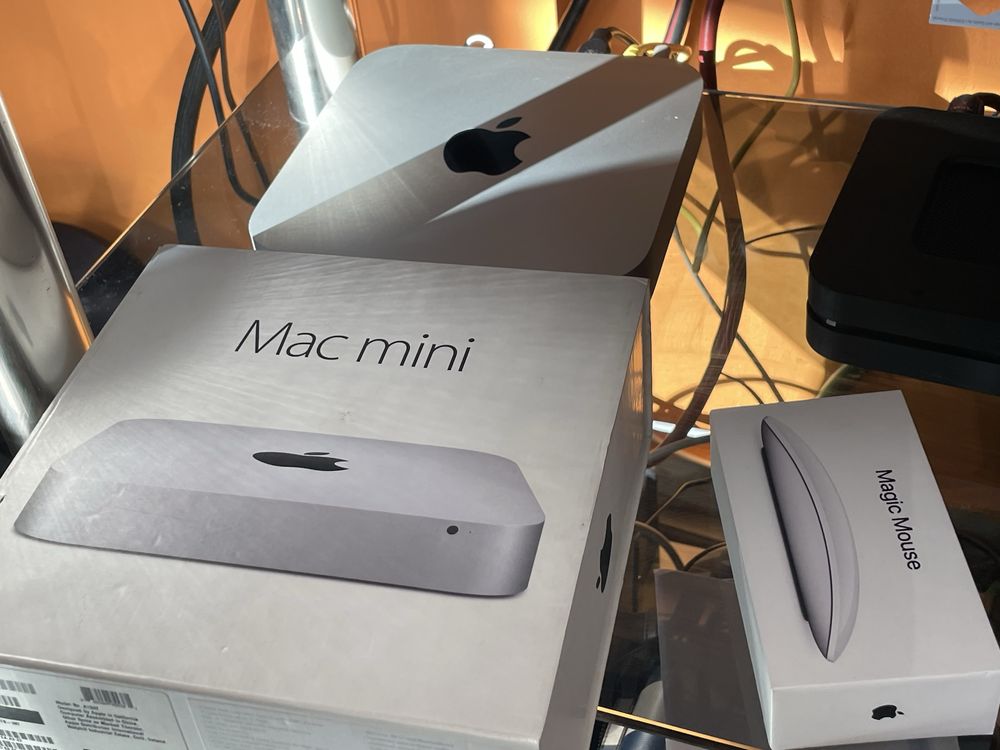 Mac Mini A1347 2014 Late, Клавиатура, Мишка и Монитор