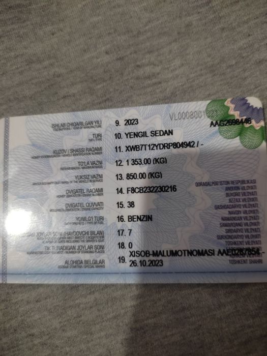 Shunaqa rang kerak bitta bulib yuriyman deydigaanlarga Damas mashina e