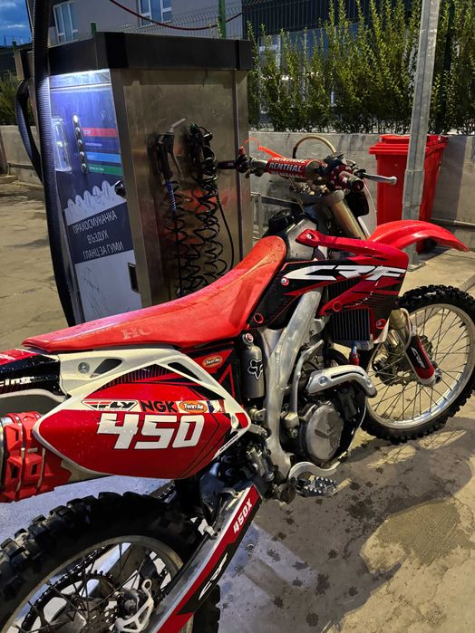 Honda CRF450X 2009 Стартер + Документи