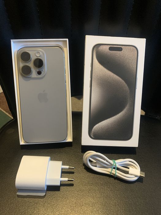 Iphone 15 Pro 256 gb - natural titanium