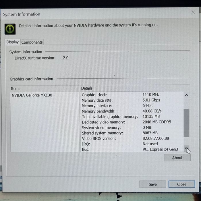 Dell I7-8850H,Ssd 512Gb