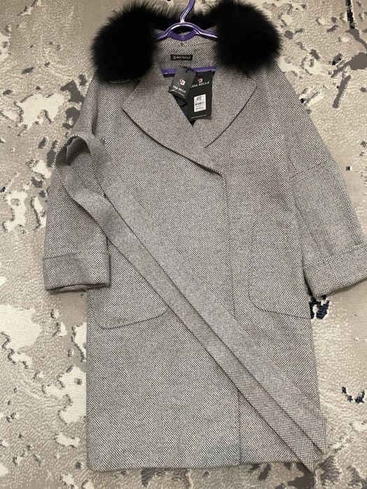 Пальто тренчкот зимний с утеплением с размер 40 М L Турция Issabella