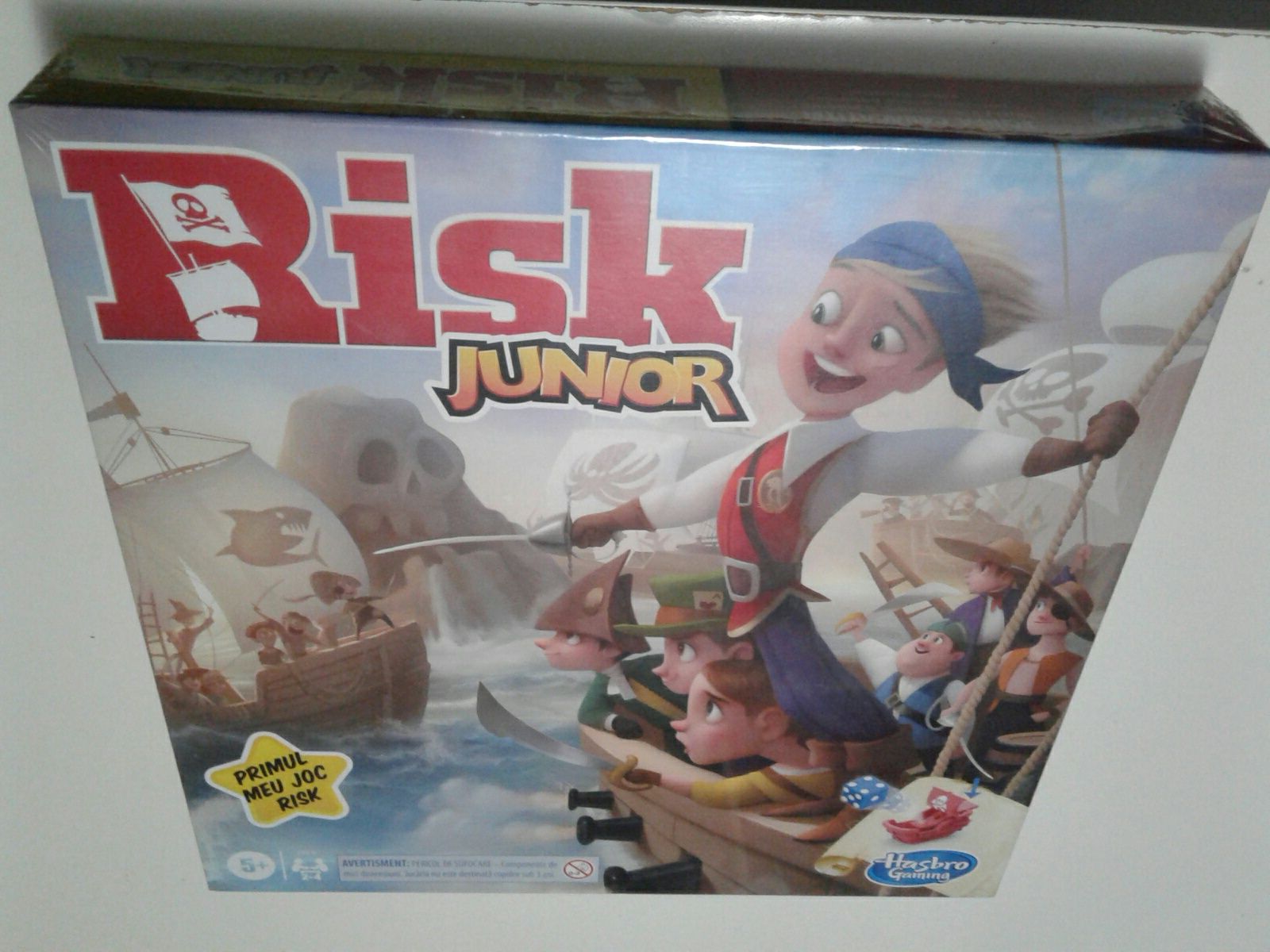 Risk Junior - Lupta pe mare, primul meu joc Risk original Hasbro, nou