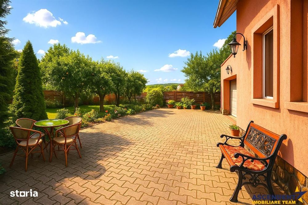 Locuinta stil scandinav, mobilata si utilata, cu garaj incalzit si pod