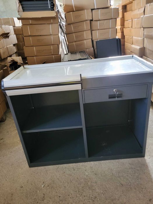 Tejghea de casa de marcaj 1,2m cu sertar bani