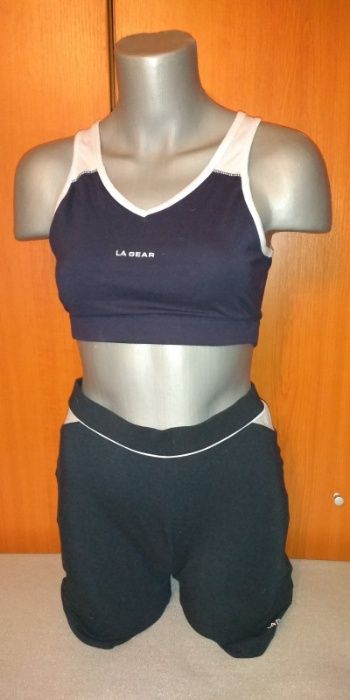 Costum fitness LaGear - Lonsdale: Bermude & Bustiere, M