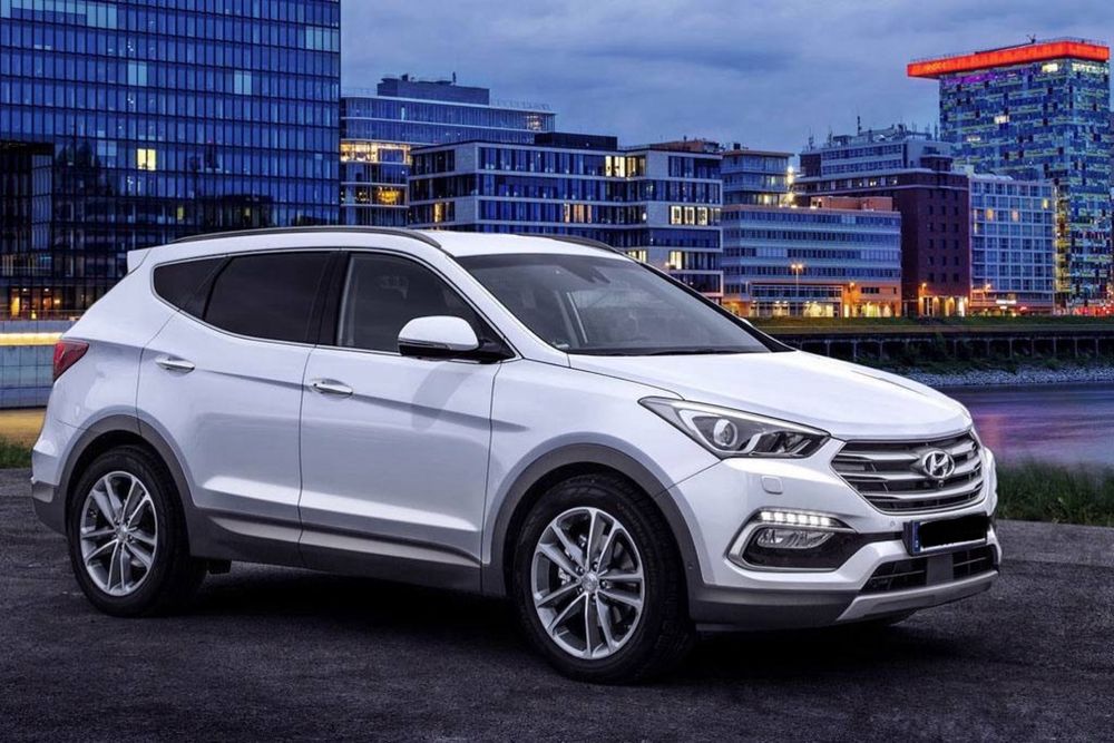 Santa FE 2017 год, пробег 78 000 км