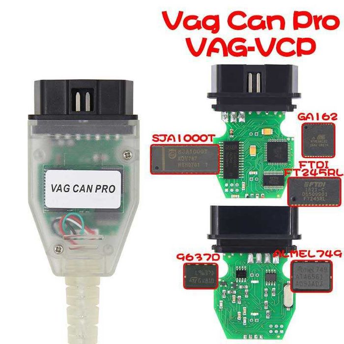 кабель VAG CAN PRO V5.5.1 VCP адаптер