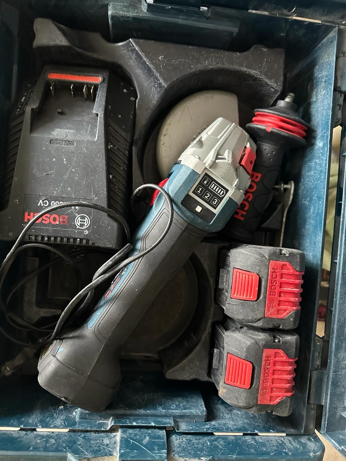 Polizor bosch gws 18v 125se hilti dewalt