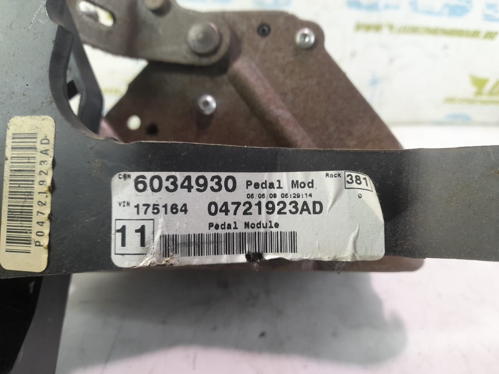 Pedala frana 04721923AD Chrysler Voyager 5 [2007 - 2011] 2.8 crdi vm6