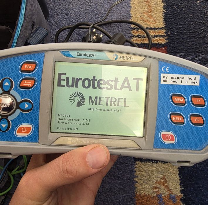 Metrel Mi 3101 Aparat Tester Instalatii Electrice
